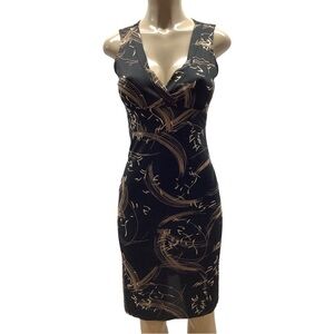 Be Smart Size 5/6 Sleeveless Back Tie Dress. Made In U.S.A. Preloved